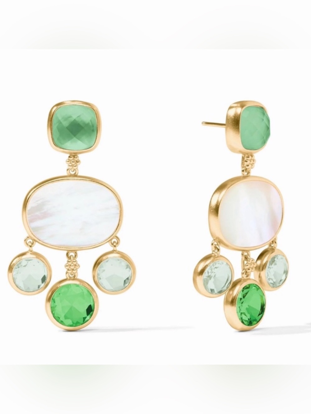 NWOT Julie Vos Kaleidoscopes Chandelier Earring